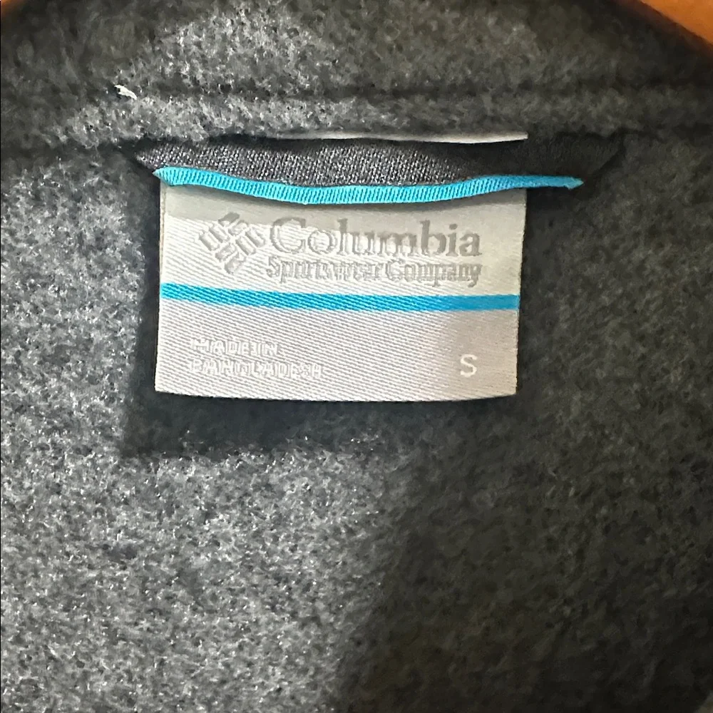 Columbia Charcoal Fleece Vest